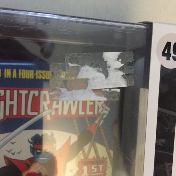 NEW Marvel Nightcrawler Figure Funko Pop Comic Cover Figure #49 - Picture 4 of 8
